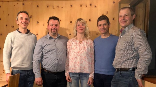 Der neugewählte Rodelausschuss.