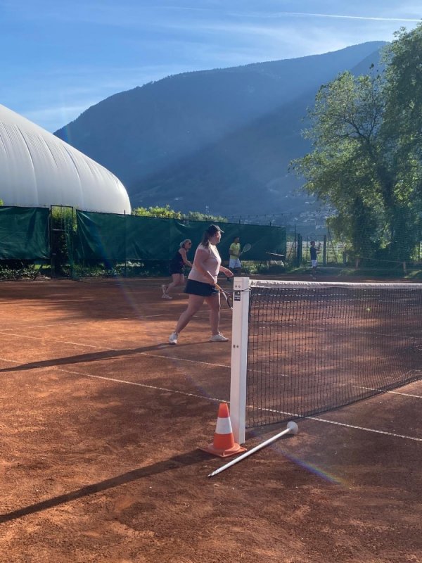 Désirée Profunser und Vera Kamaun beim Doppel D1