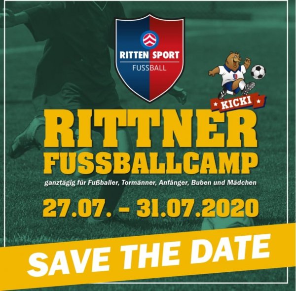 Rittner Fußballcamp 2020 - Einschreibungen offen!