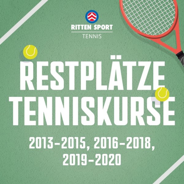 Restplätze Tenniskurse