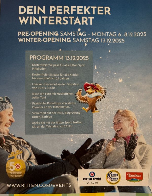 Vorteilspaket 2025: Gratis-Skitag für alle Mitglieder!