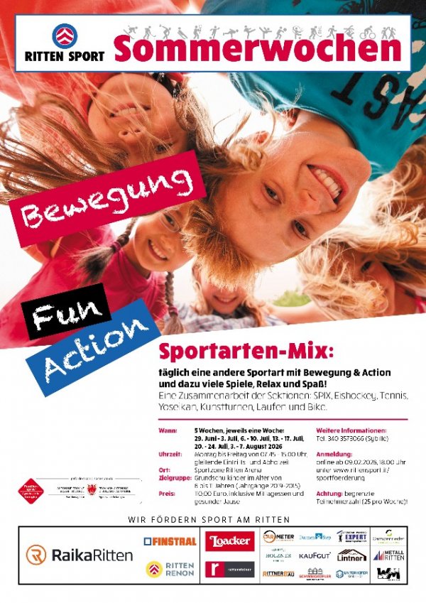 Sommerwochen 2026: Anmeldestart am 9. Februar