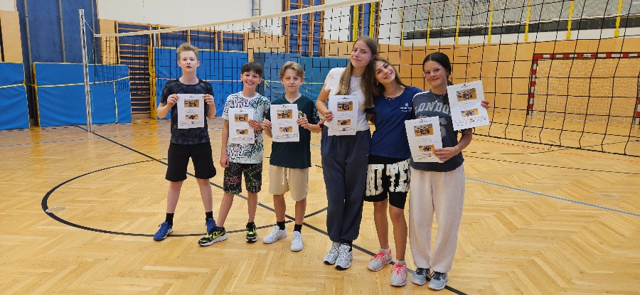 Volleyball Abschlussturnier der Kinder